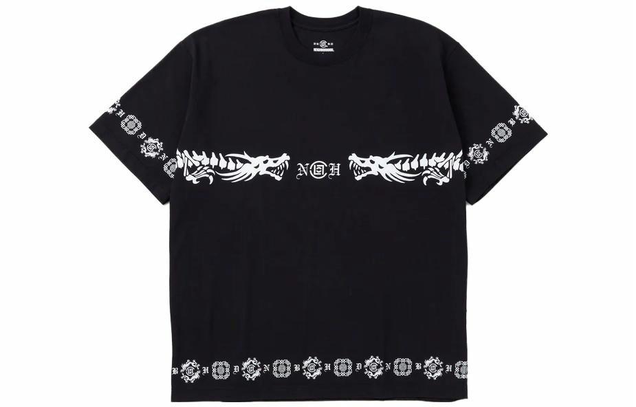 Футболка CLOT x Neighborhood FW23 LogoT (черная)
