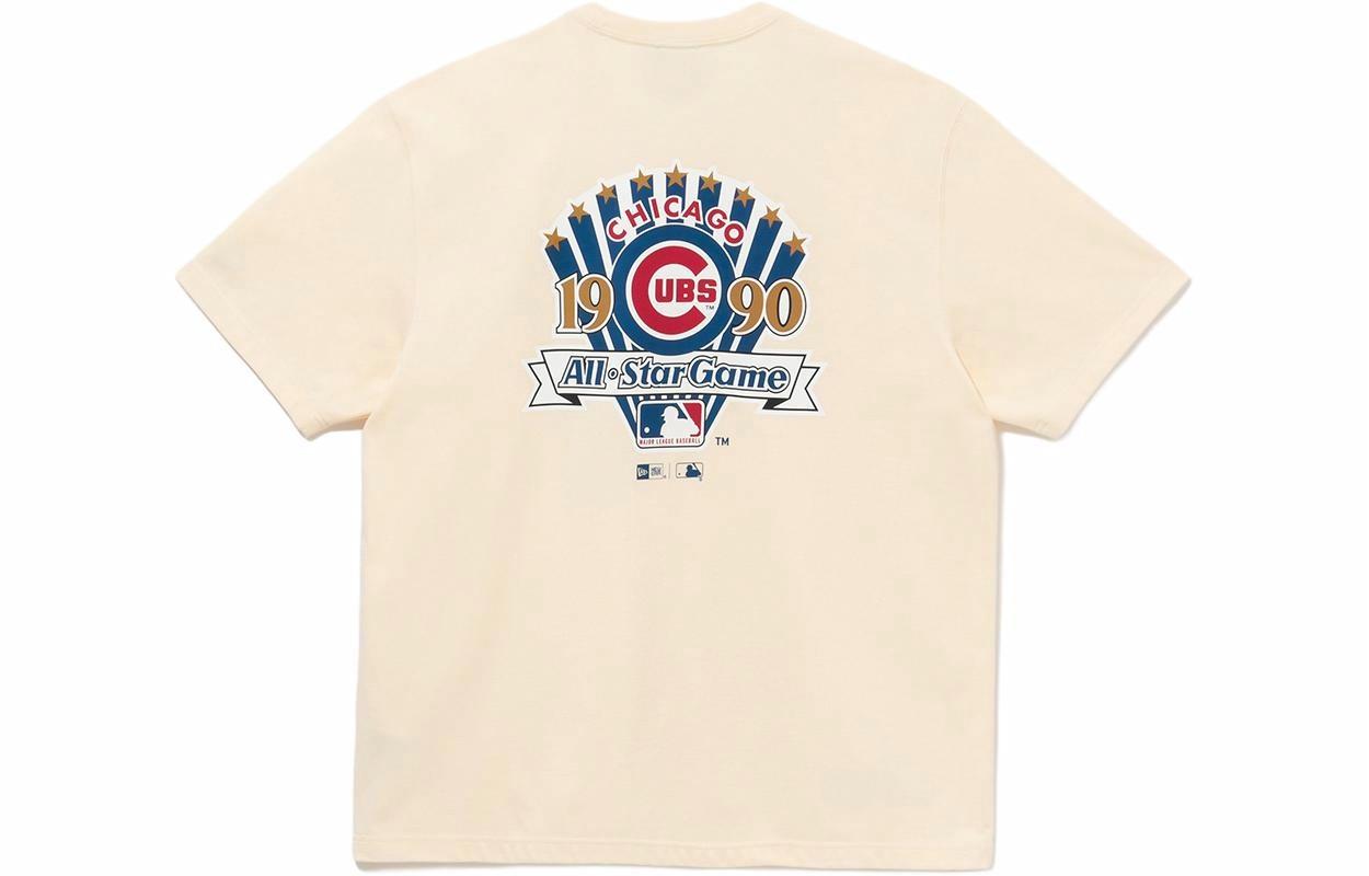 Футболка New Era MLB Chicago Cubs (слоновая кость)