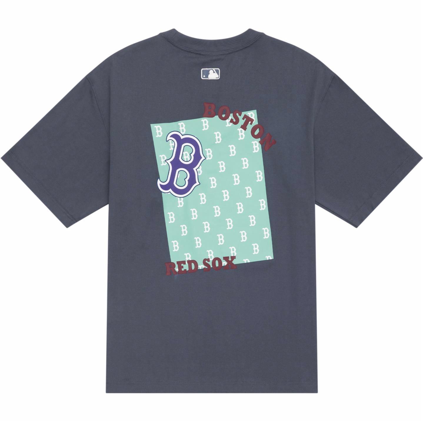 Футболка MLB Boston Red Sox (темно-серая)
