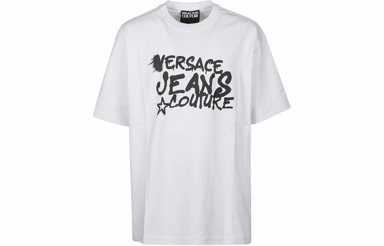 Мужская футболка Versace JEANS COUTURE (белая)