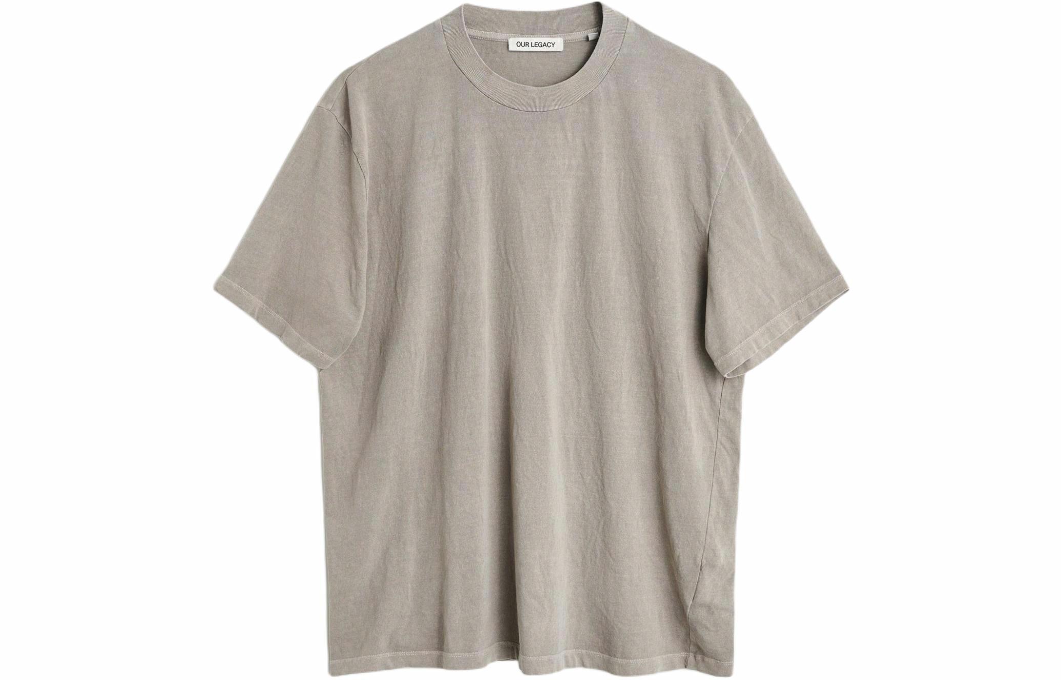 Мужская футболка OUR LEGACY Straight Fit Tee (серая)