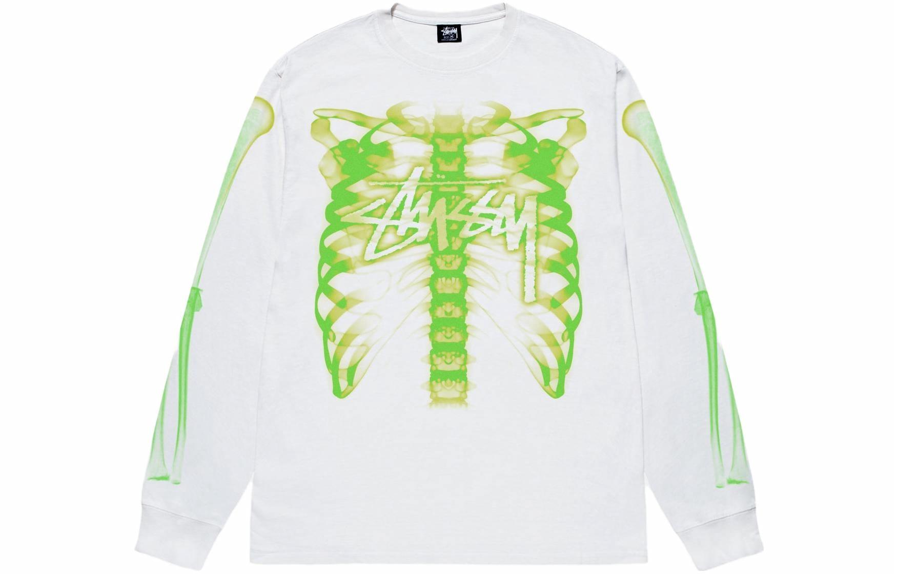 Футболка Stussy FW23 RIB CAGE (черная)