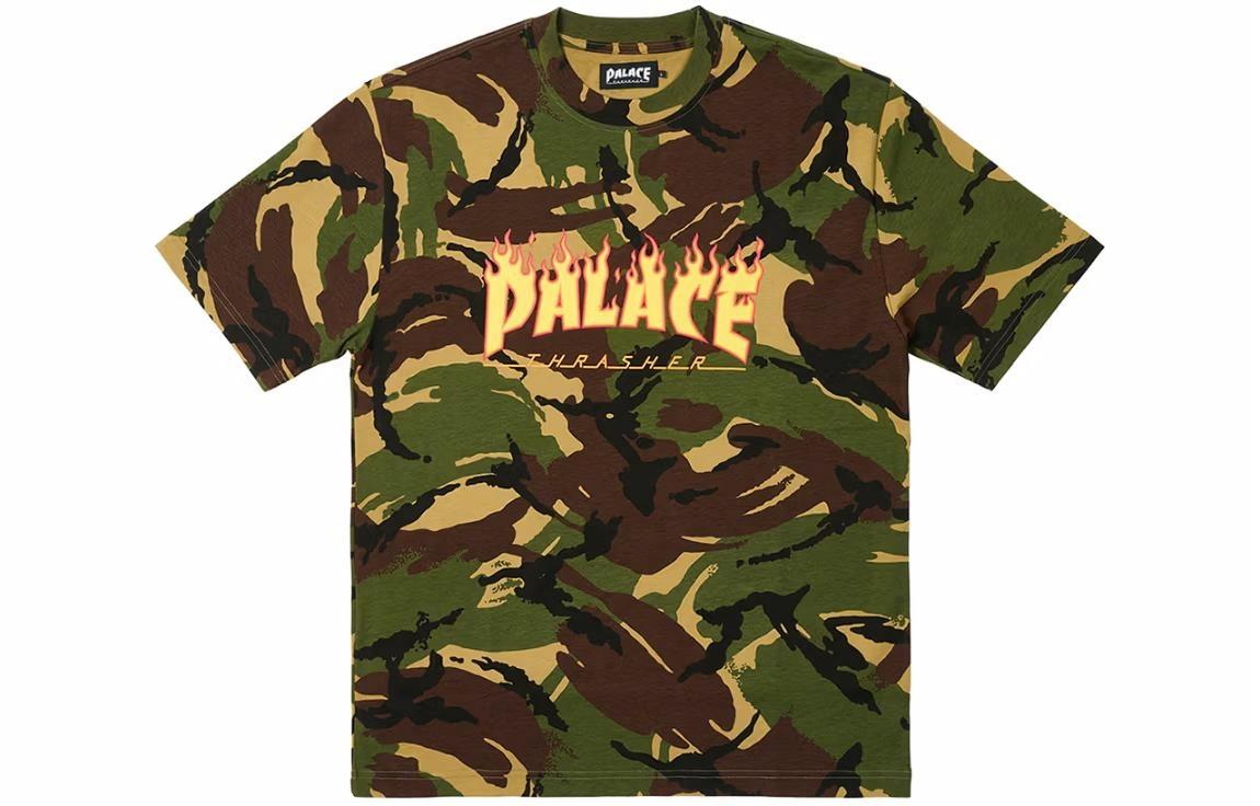 футболка Palace x Thrasher (камуфляжная)