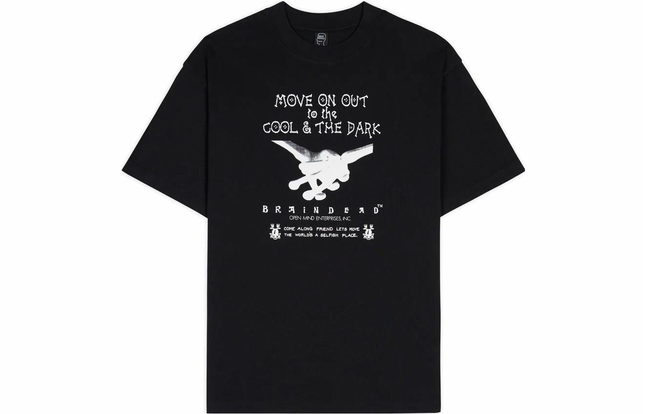 Футболка Brain Dead FW23 (черная)