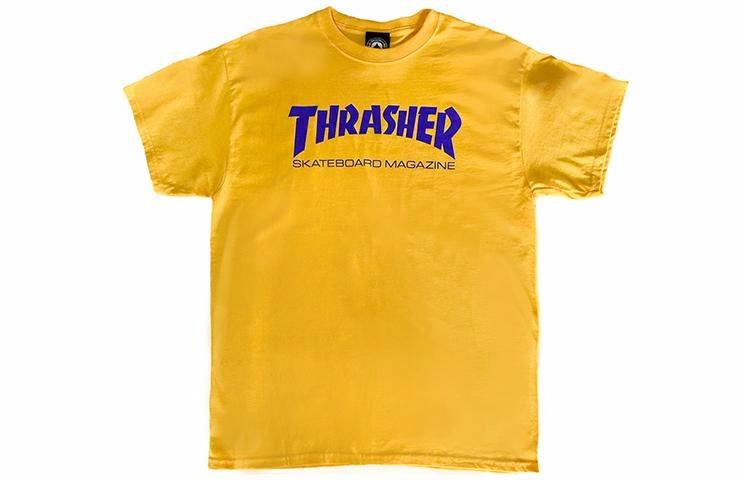 Футболка Thrasher Skate Mag (желтая)