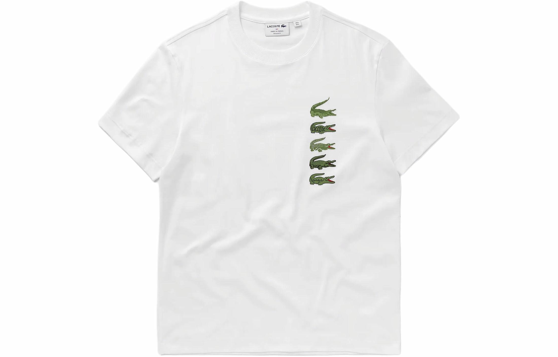 Мужская футболка LACOSTE (белая)