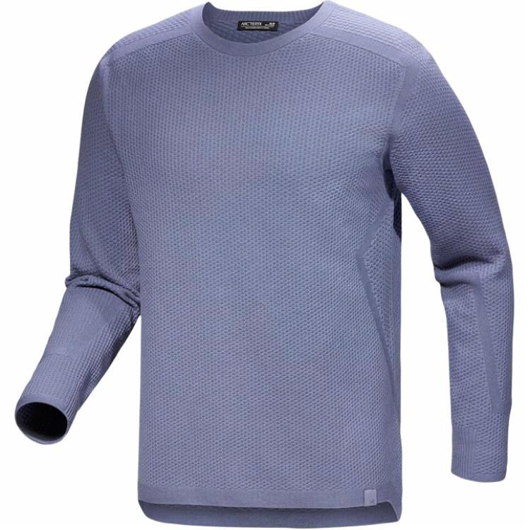 Мужской лонгслив Arcteryx HALLAM Merino (серый)