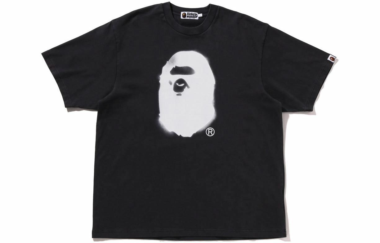 Мужская футболка A BATHING APE (черная)