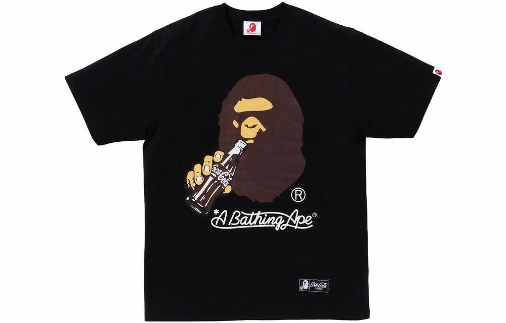 Мужская футболка A BATHING APE BAPE x Coca-Cola (разноцветная)