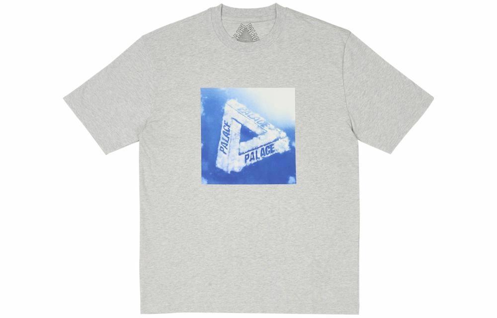 Футболка Palace PALACE FW23 UNDER THE WEATHER T-SHIRT LOGOT (серая)