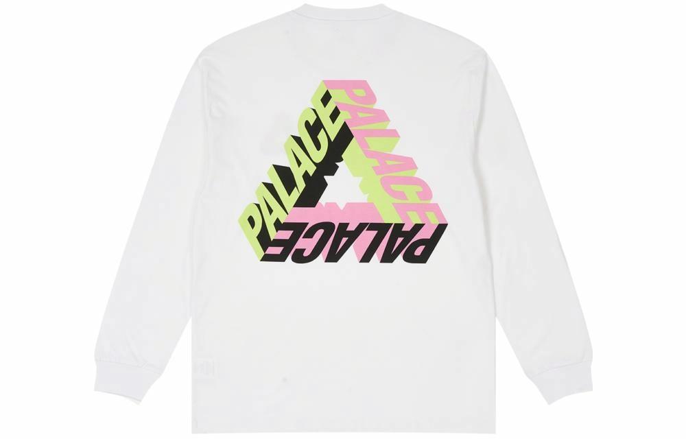 Лонгслив Palace P-3D LONGSLEEVE (белый)