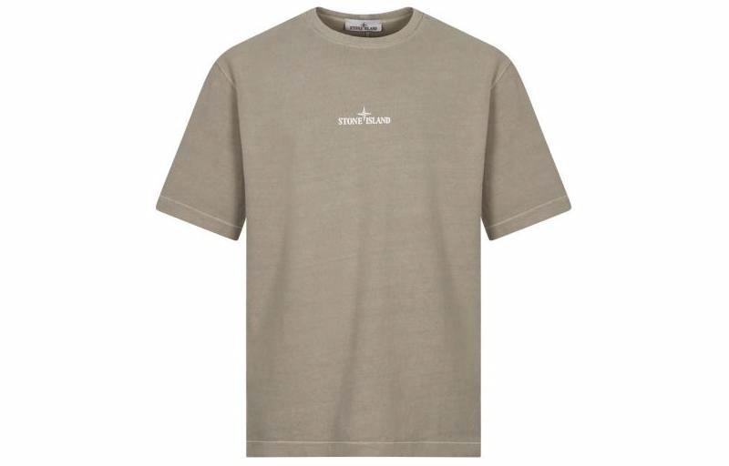 Мужская футболка STONE STONE ISLAND (хаки)