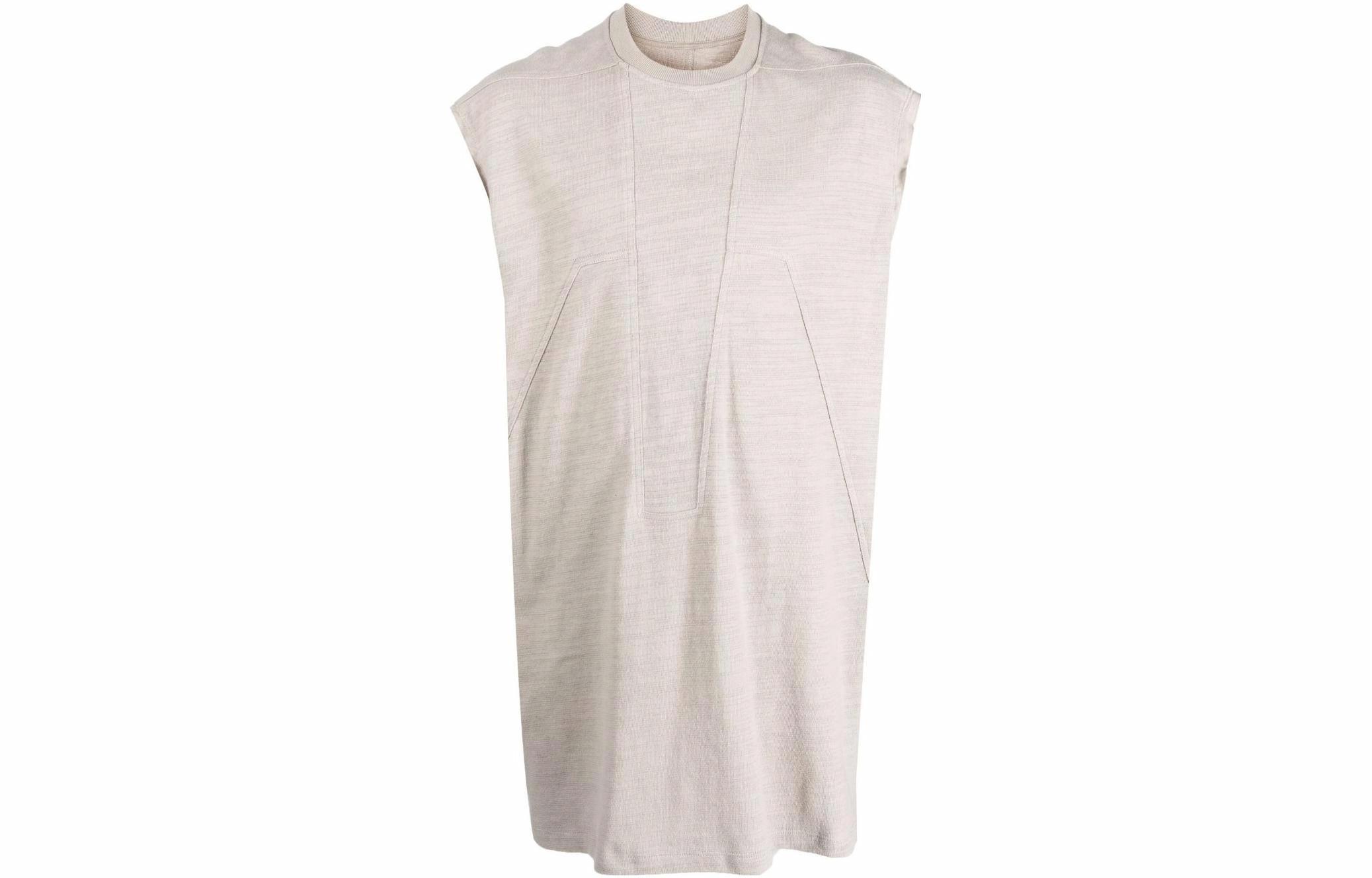 Мужская футболка RICK OWENS (бежевый)
