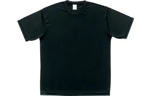 Converse T Shirts Men's Black Crew Neck Moderate Straight Fit