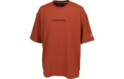 Converse T Shirts Men's Umber Crew Neck Moderate Straight Fit