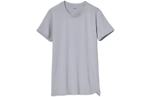 UNIQLO T Shirt Men's Light Gray