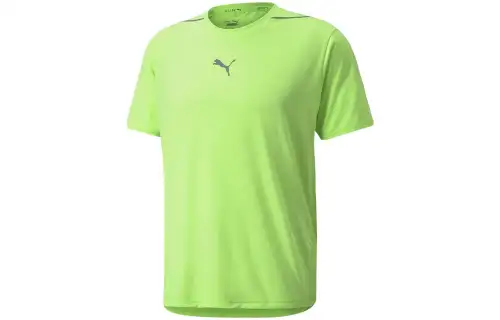 PUMA Run Cooladapt Ss Tee T Shirt Men's Green