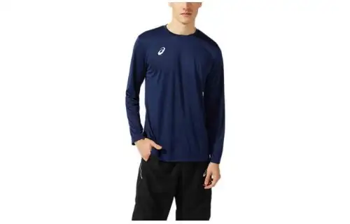 Asics T Shirt Unisex Marine Blue