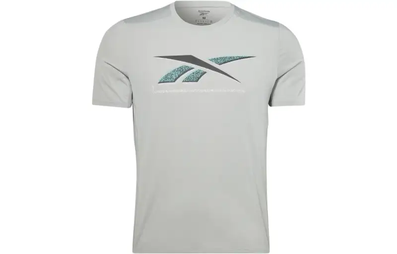 Reebok TEE T Shirt Men's Light Gray