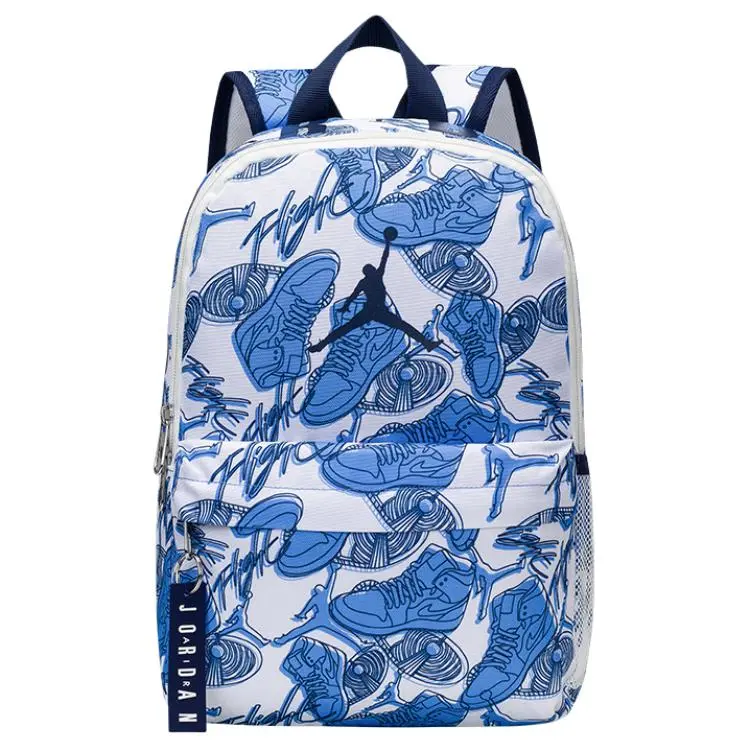 Jordan Polyester Backpacks Small Unisex Blue
