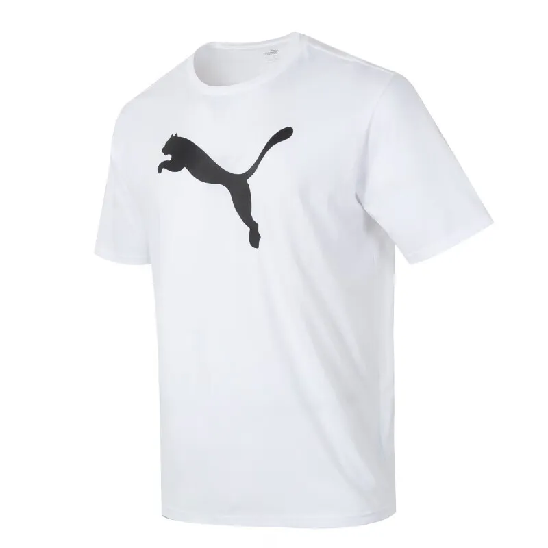 PUMA Set-in Sleeve T-Shirt Men's White