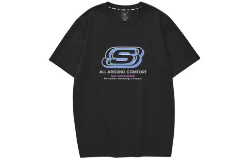 Skechers Colorful SS24 T Shirt Unisex Carbon Black