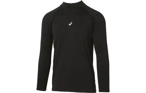 ASICS T Shirts Men's Black Crew Neck Moderate Other
