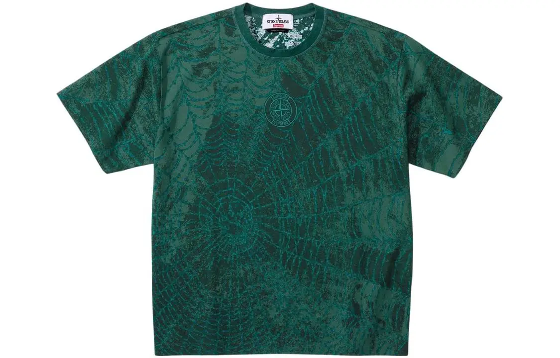 Supreme X STONE ISLAND FW23 T Shirt Unisex
