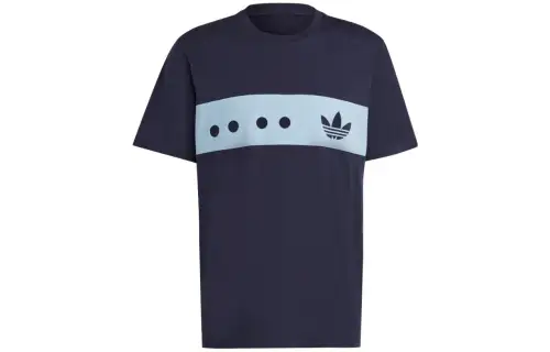 Adidas Originals T Shirt Japan Version Men's Blue