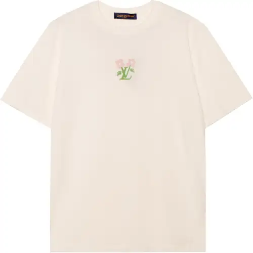 LOUIS VUITTON By Tyler The Creator Short Sleeved Cotton Knitted Crewneck