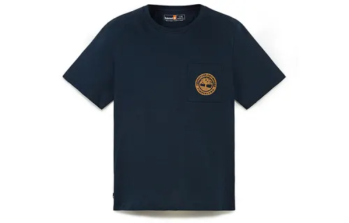 Timberland SS24 T Shirt Men's Dark Sapphire