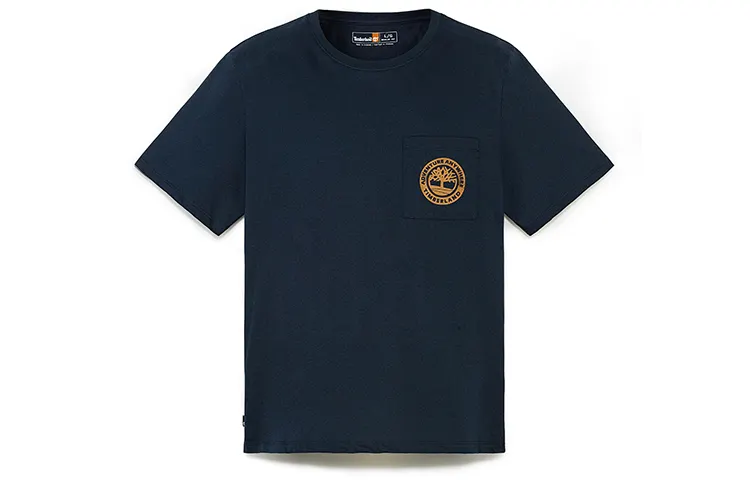 Timberland SS24 T Shirt Men's Dark Sapphire