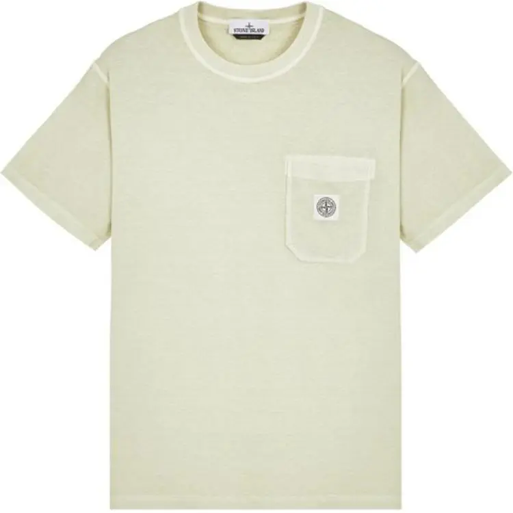 STONE ISLAND SS24 T Shirt Men's Pistachio Green