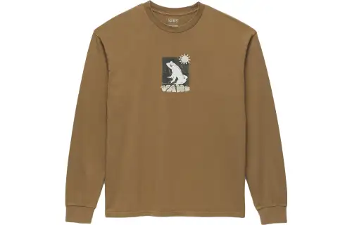 Vans TRIPPY SEASON T Shirt Unisex Brown