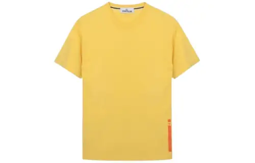 STONE ISLAND T Shirt Unisex Yellow