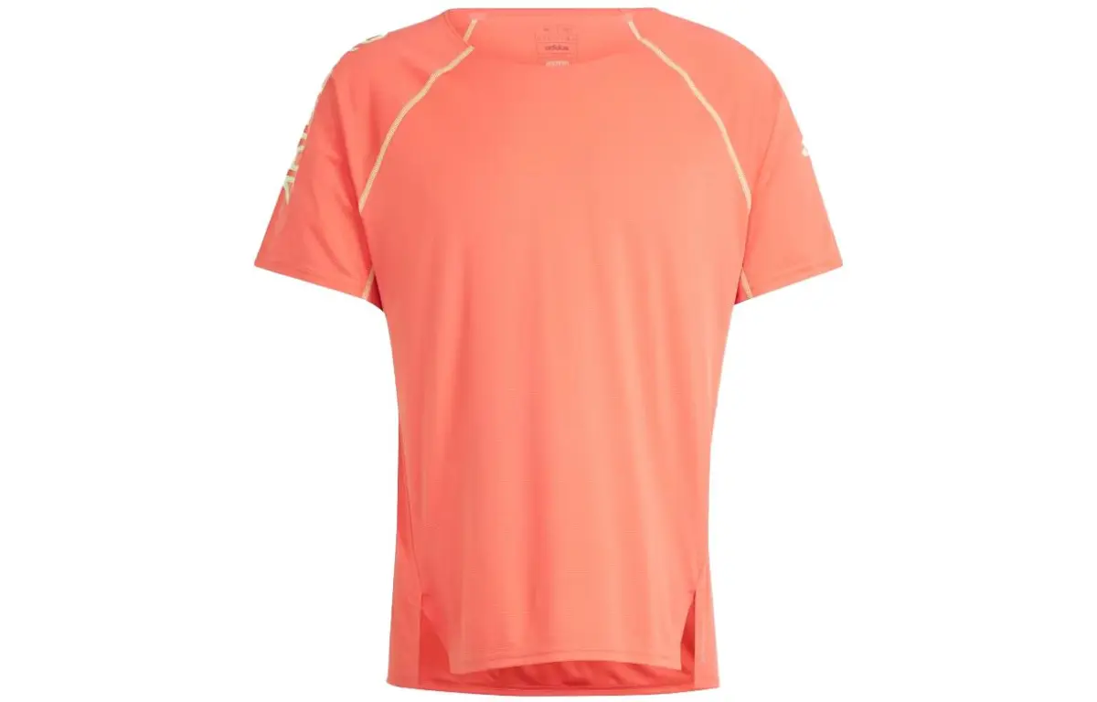 Adidas Ekiden Running Tee Gender Neutral T Shirt Unisex Orange