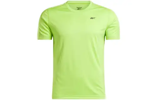 Reebok T Shirts Men's Green Crew Neck Moderate Other