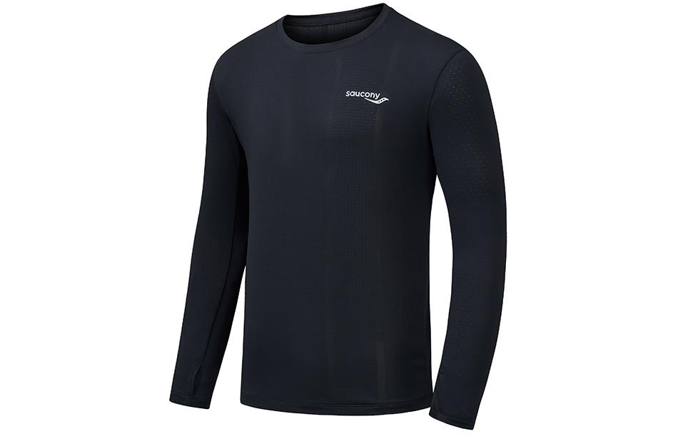 Saucony Running T Shirt Men’s Jet Black