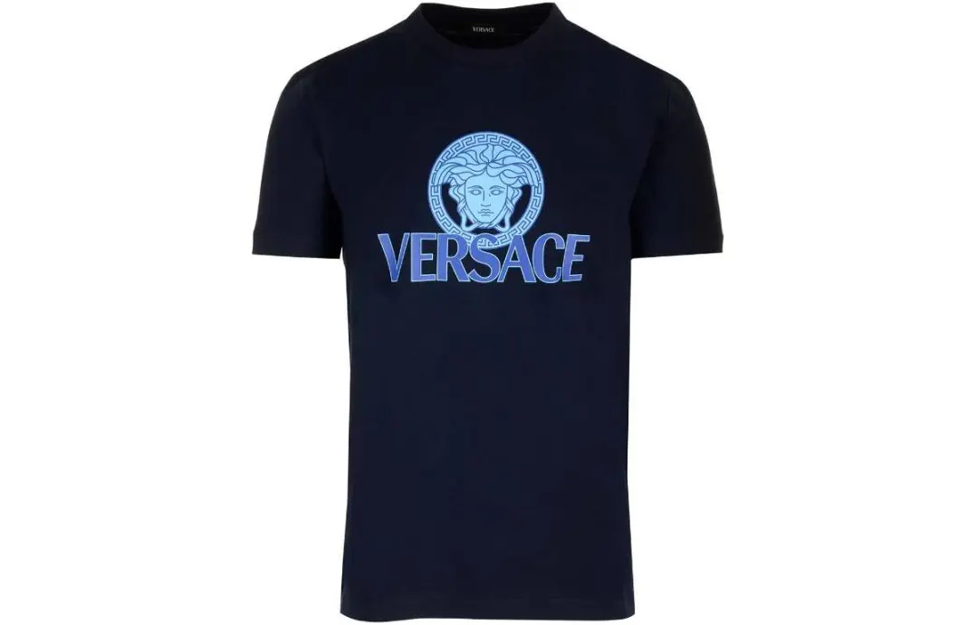VERSACE Medusa Head-Printed Crewneck T-Shirt