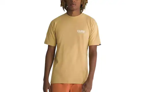 Vans Rosethorn T Shirt Men's Yellow