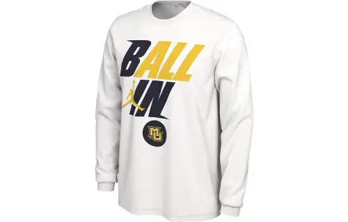 Jordan T Shirts Men's White Crew Neck Moderate Straight Fit
