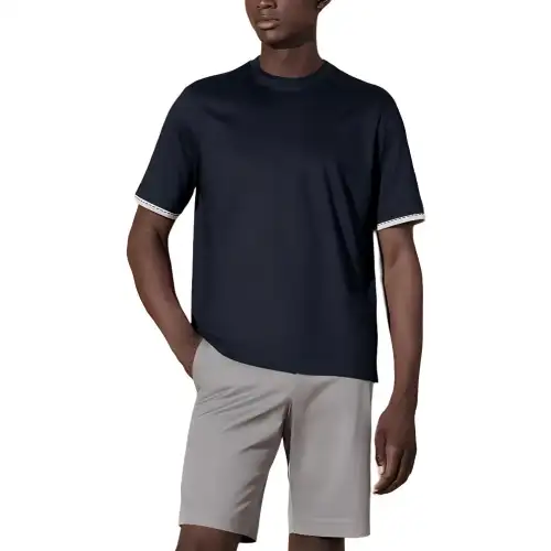 HERMES T Shirt Men's Marine Blue