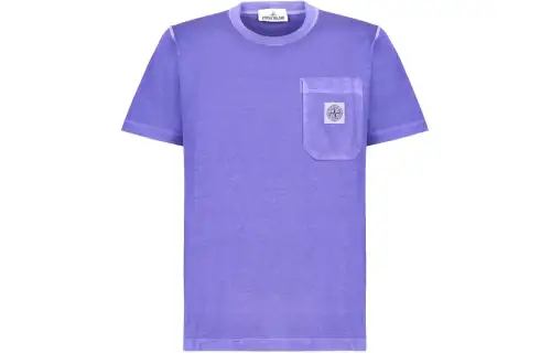 STONE ISLAND T Shirt Men's Purple