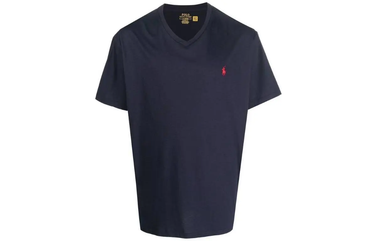 Polo Ralph Lauren T Shirt Classic Version Men's Marine Blue