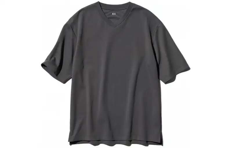 UNIQLO AIRism T Shirt Men's Dark Gray