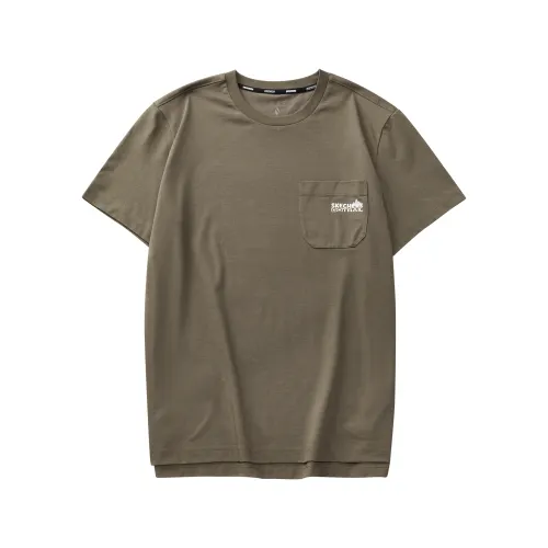 Skechers Wilderness Outdoor Collection Sorona T Shirt Men's Mushroom Brown