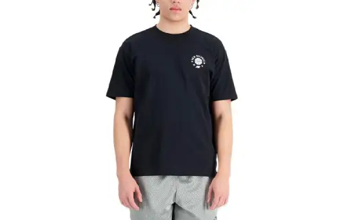 New Balance Hoops Essentials T Shirt Men's Black