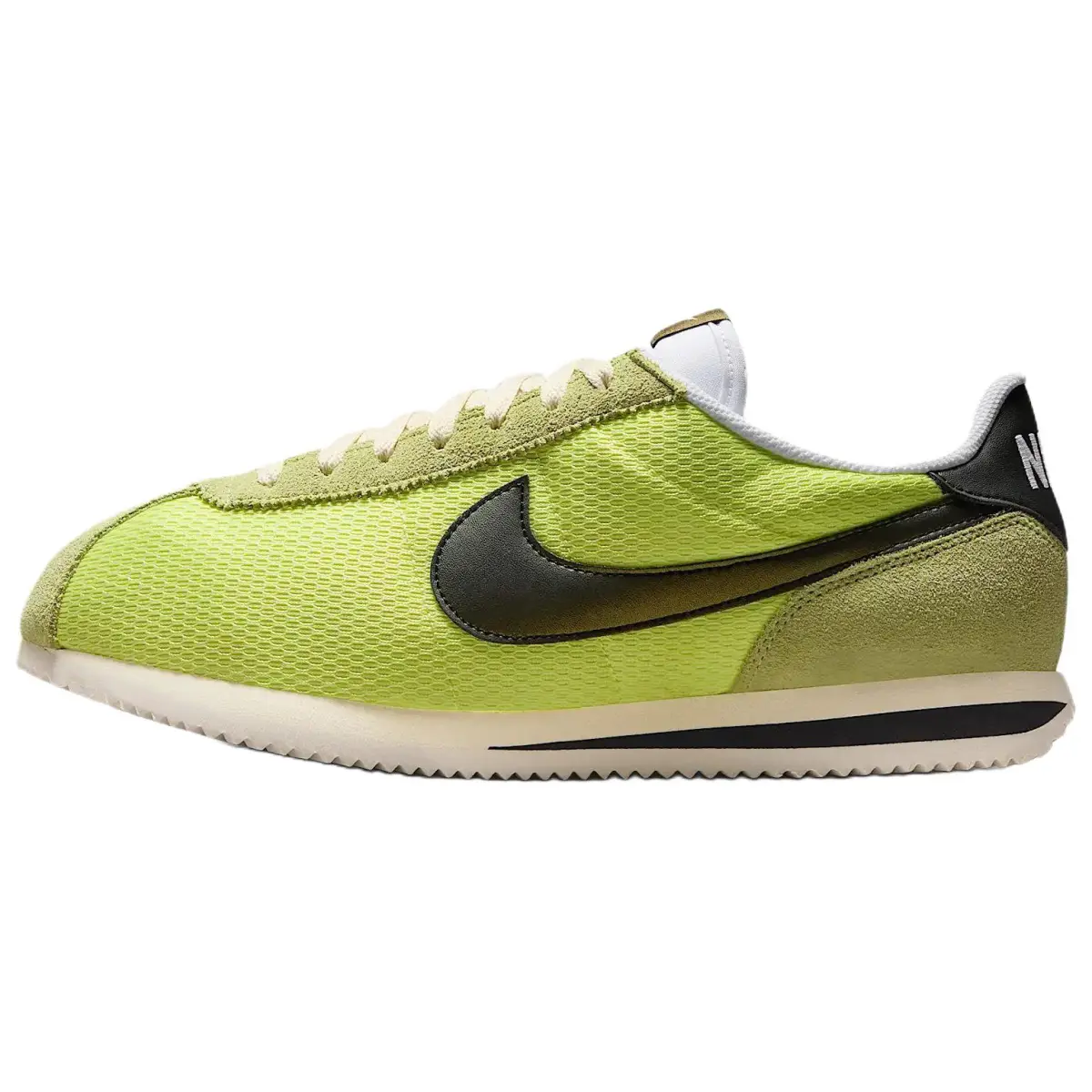 Nike Cortez Textile Slip Resistant Abrasion Resistant Low top Casual Shoes Men's Green