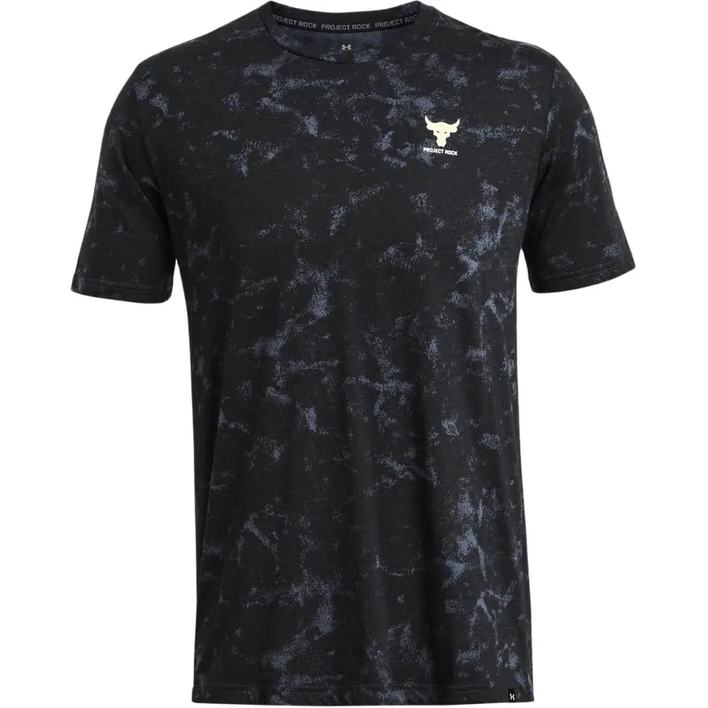 Under Armour UA Project Rock T Shirt Men's Black