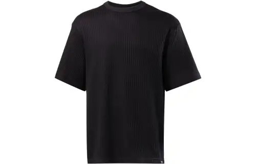 Reebok Classic Ribbed T Shirt Unisex Black